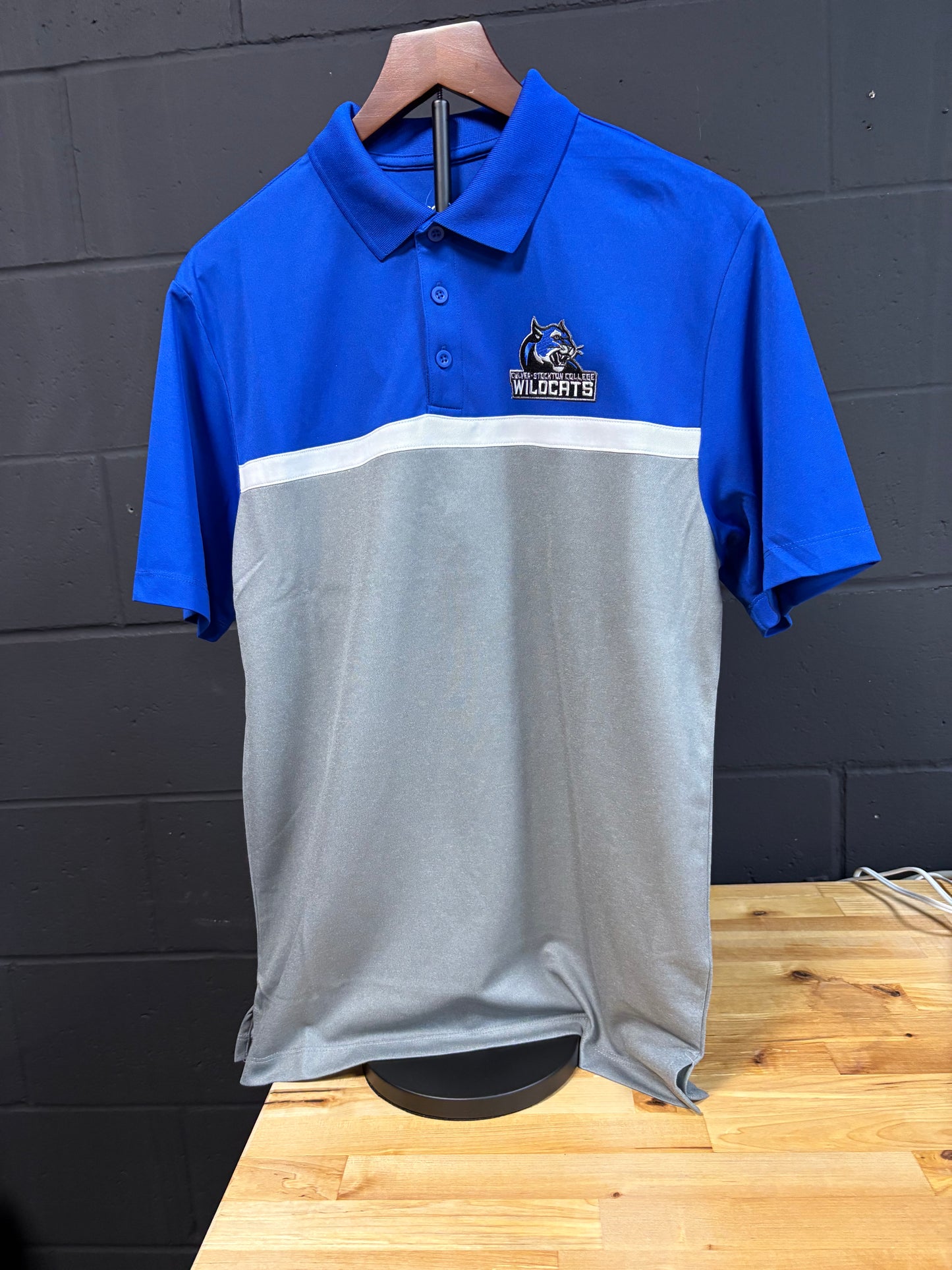 Men's Color Block Polo Shirt