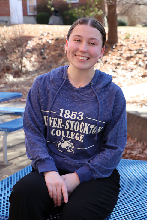 Navy 1853 Hoodie Sweatshirt