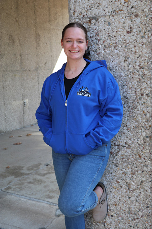 Culver-Stockton College Wildcats Full-Zip Hoodie