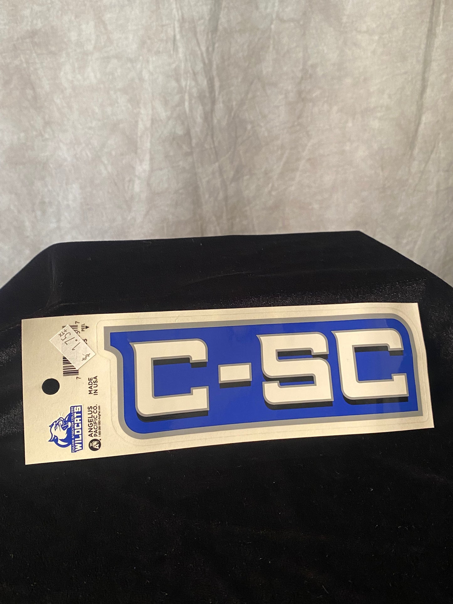 C-SC White Vinyl Sticker