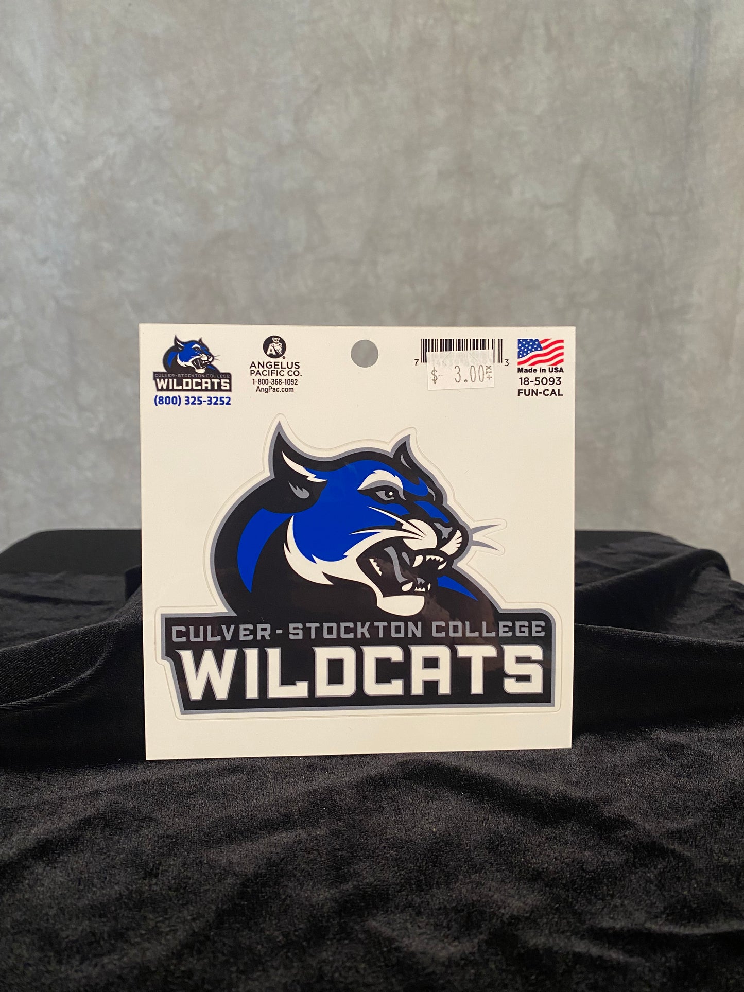 White Vinyl Logo Decals