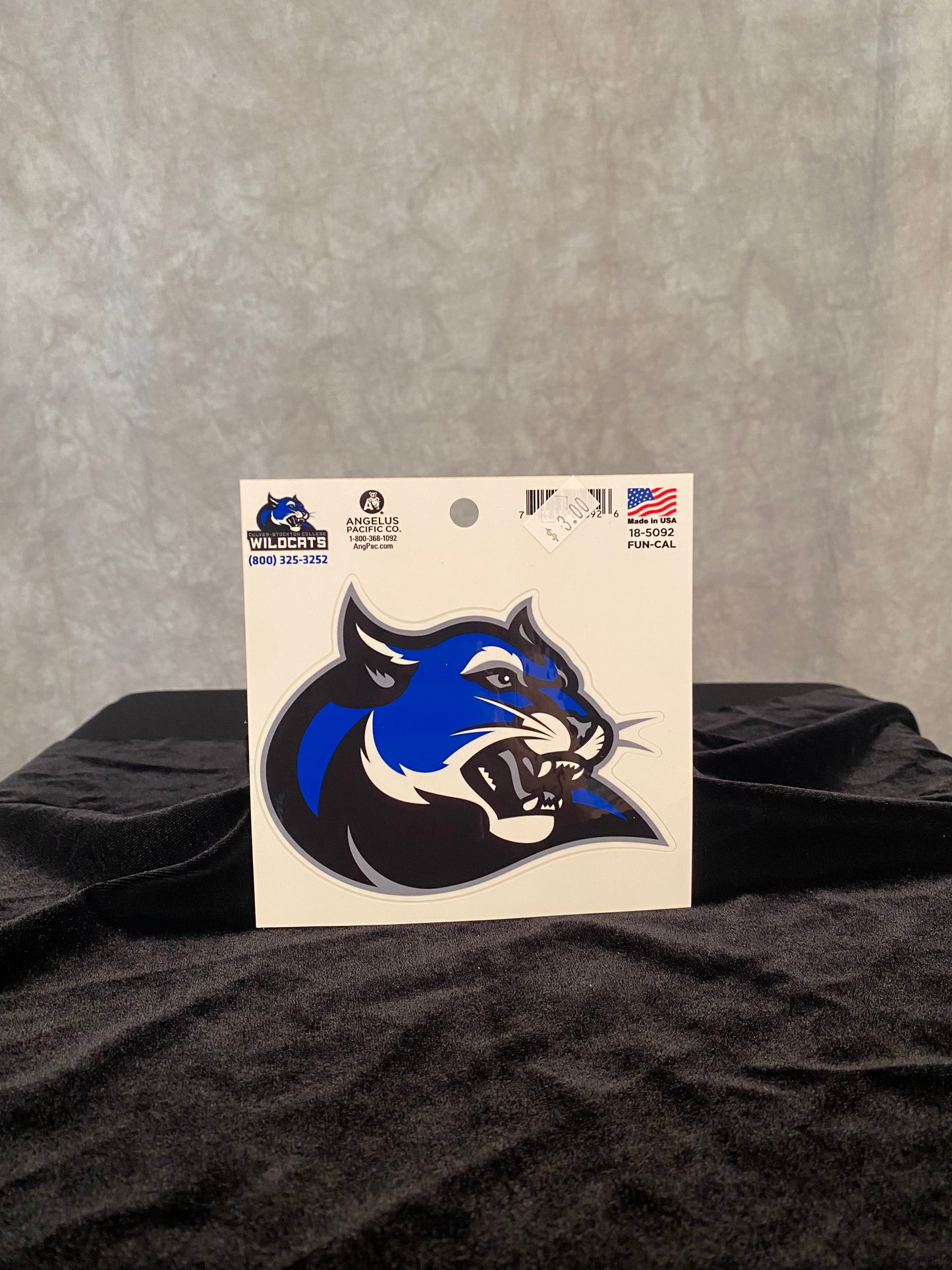 White Vinyl Logo Decals