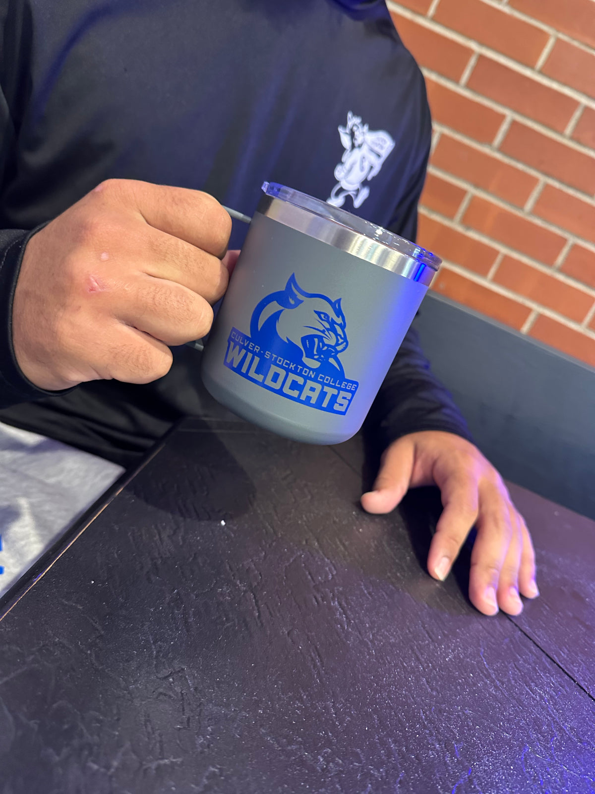 Grey Camper Mug